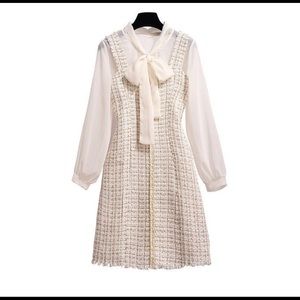 2 Piece Korean Tweed Set